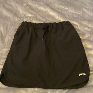 Womens Black Slazenger Golf skort